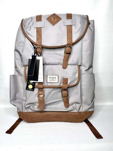Benrus Rucksack Slate and faux leather 