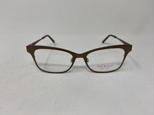ISAAC MIZRAHI NEW YORK IM30016 BROWN 52/17/135 EYEGLASSES FRAME :D09