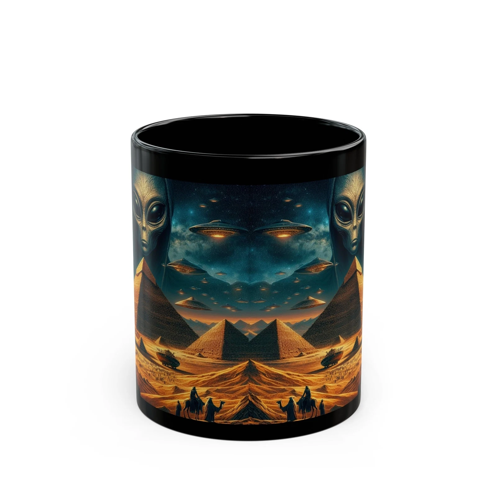 Alien Enigma Egypt Expedition Mug
