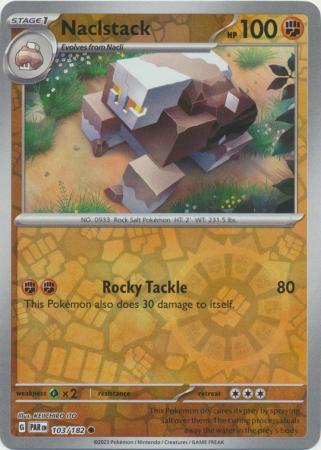 NACLSTACK 103/182 PARADOX RIFT POKEMON (REVERSE HOLO, NM)
