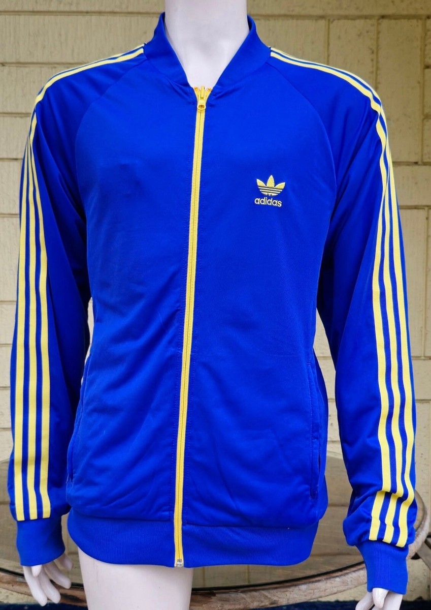 SWEDEN 2008 EURO ADIDAS DOUBLE SIDED REVERSIBLE TRACK TOP JACKET L