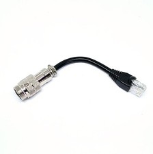 4-Pin ASTATIC MIC to 8-Pin RJ45 Modular ICOM TRX Adapter HS-48SC