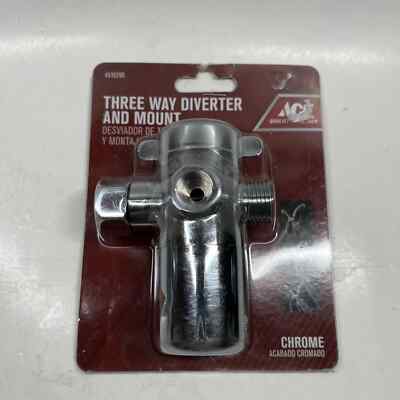 ACE #4516290 Three Way Diverter And Shower Mount NEW Chrome 