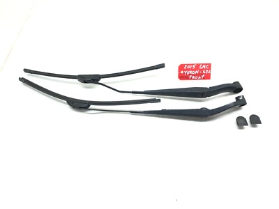 2015-2020 GMC YUKON FRONT WINDSHIELD WIPER ARM & BLADE SET X2 OEM