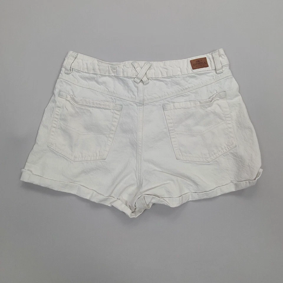 Pantalones Cortos O'Neill Mujer 11 Blanco Playa Informal Aire Libre Surf Informal Damas Foto 2 de 4