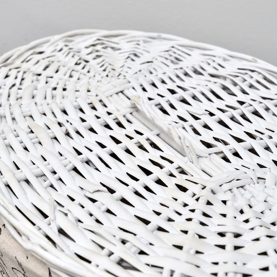 Wäschebox 3er SET Wäschekorb Wäschesammler Wäschetonne Wäschetruhe Weide Rattan - Bild 3 von 4