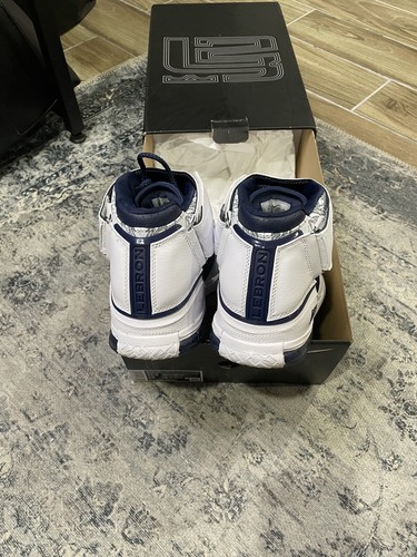 Nike Zoom Lebron 2 Retro Midnight Navy Worn Once Sz 11.5 VNDS - Picture 4 of 9
