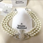 Collier tour de cou triple perle argent Vivienne Westwood EN BOITE