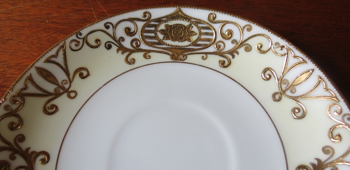 Noritake 175 Gold Encrusted Christmas Ball 5 ½” Saucer(s) | eBay