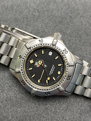 希少◎旧HEUER ホイヤー2000 プロ　デイト コンビ ヴィンテージ腕時計 希少◎旧HEUER ホイヤー2000 プロデイト コンビ ヴィンテージ腕時計