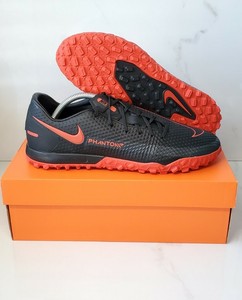 Nike Phantom GT Academy TF TURF Soccer Shoes FUTBOL Black CK8470-060 Sz 10  | eBay
