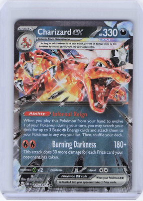 Pokemon Charizard Ex Tera 125/197 Obsidian Flames Trading Card | eBay