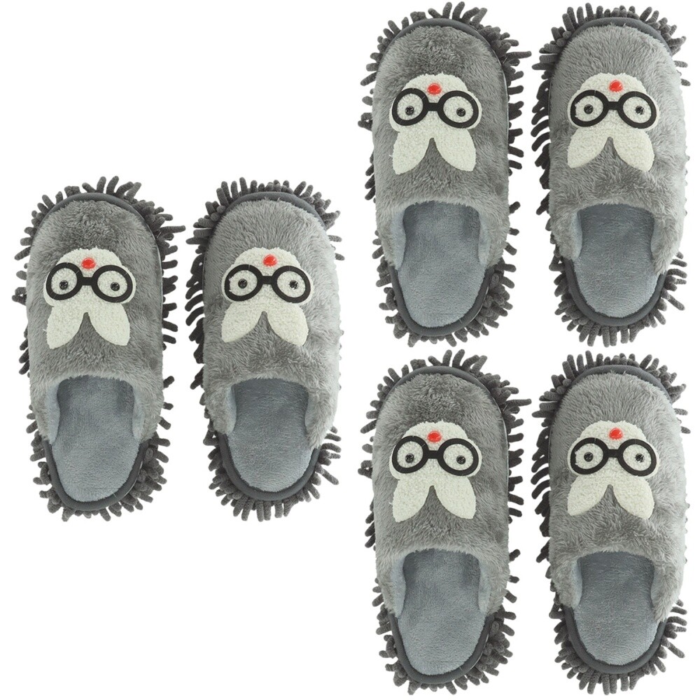 APL 3 Paia Pantofole Pulizia Uomo Pantofole per Spazzare il Pavimento