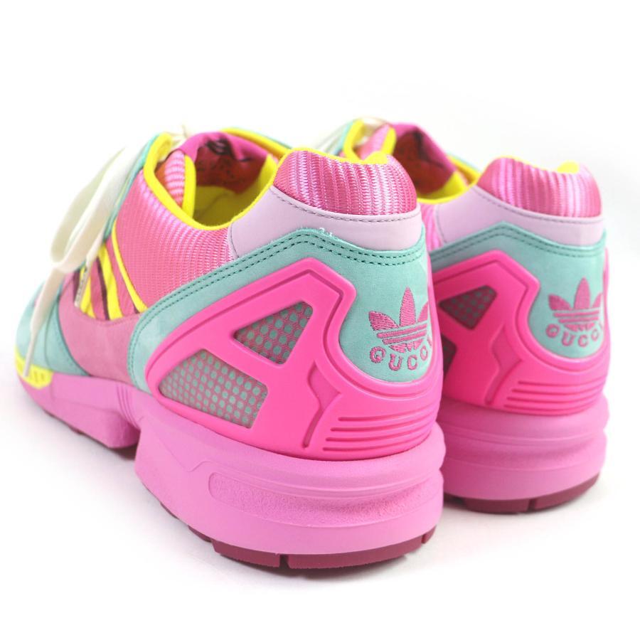 Adidas Gucci 721936 TORSION ZX8000 low-cut sneakers, pink
