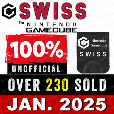 SWISS GameCube Memory Card Only Booting SWISS SD Loader SD2SP2 Plug and Play