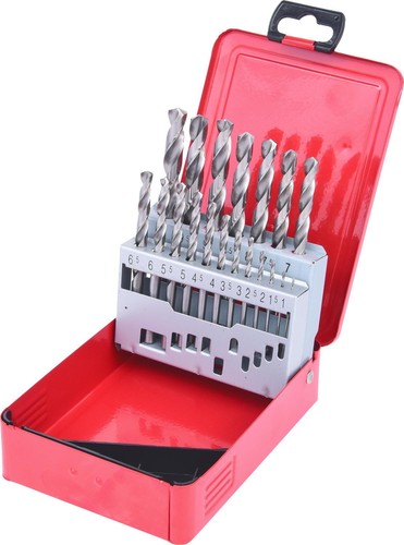 Forets HSS Spirale TIN KS Tools - Lot De 10, Diamètre 3,5mm - Pour Métaux Durs, Pointe Croisée