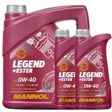 6 LITER MOTOR�L MANNOL SAE 0W-40 API SM/CF LEGEND+ESTER