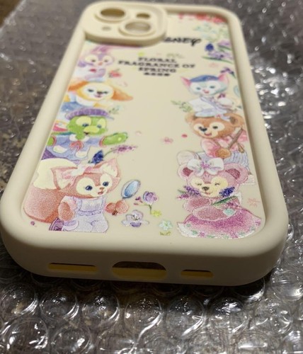 Disney Duffy Bear iPhone 15 Case Floral Pattern Cream TPU Protective Cover - 第 3/3 張圖片