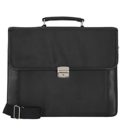 D&N Basic Line - Aktentasche 41 cm Nylon (schwarz)