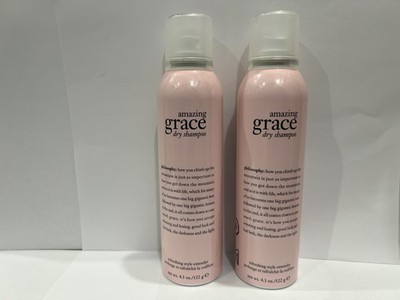Philosophy Amazing Grace Dry Shampoo 4.3oz / 122g New--2PK