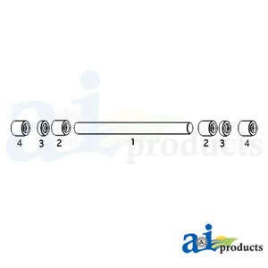Shaft Compatible w/John Deere Equipment - A-R43318