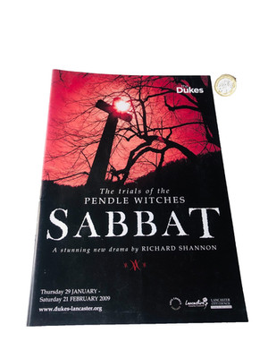 Theatre Programme Pendle Witches Sabbat Vintage ra