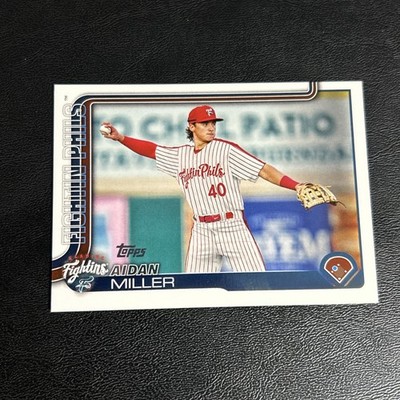 2025 Topps Pro Debut Aidan Miller Phillies 