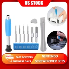 For Nintendo Switch 3DS Wii DS DSL Triwing Screwdriver Repair Tool Kit 10 in 1