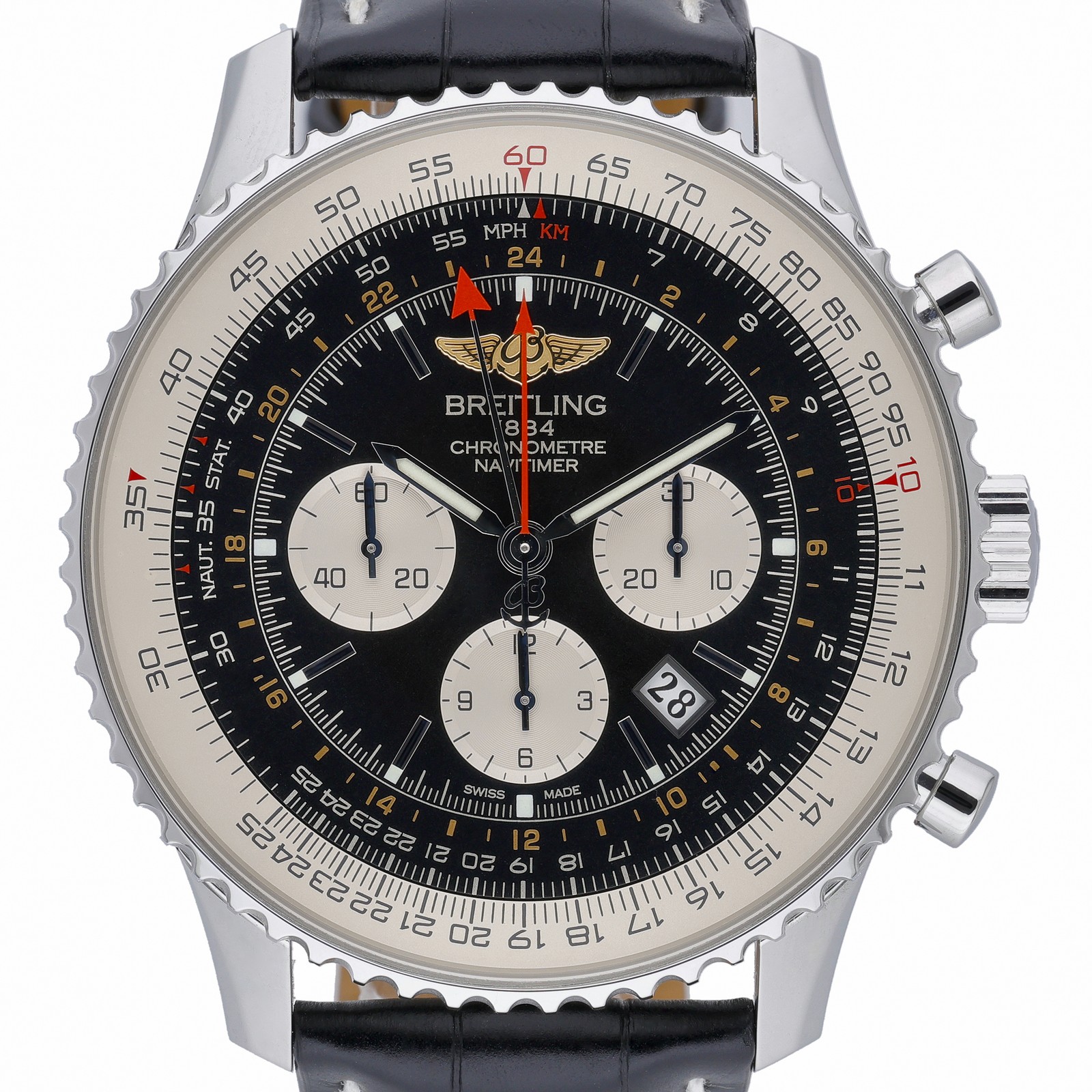 Breitling Navitimer Gmt AB044121 with Steel