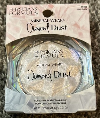 Physicians Formula Mineral Wear Diamond Dust Starlit Glow, 0.21 oz Brand New