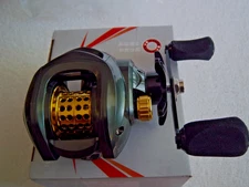 Baitcasting Reel, BY LIIINGCO 7.2:1 Gear Ratio, 18+1 BB/10GK 22-LB MAX DRAG NICE