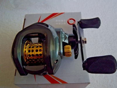 Baitcasting Reel, BY LIIINGCO 7.2:1 Gear Ratio, 18+1 BB/10GK 22-LB MAX DRAG NICE