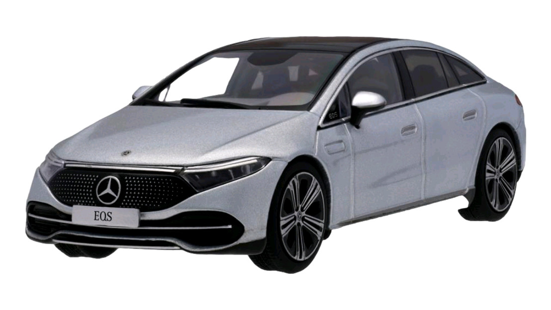 Mercedes EQS V297 modèle réduit 1:43 original le cadeau idéal pour passionné de voiture