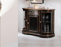 Vitrine Schrank Klassische Vitrinen Wohnzimmer MöBel Massiv SchräNke Anrichte