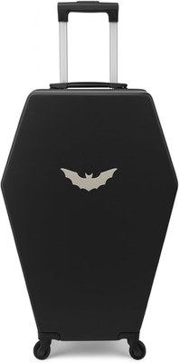 Gothic Coffin Hard Shell Spinner Luggage for Travel & Cosplay