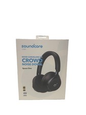 Soundcore by Anker Space One Wireless Noise Cancelling On-Ear Headphones Black