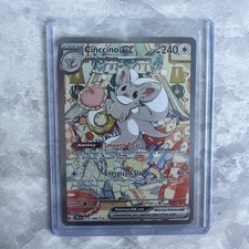 Cinccino EX 119/086 Crimson Invasion Full Art Holo Ultra Rare - M/NM pack fresh