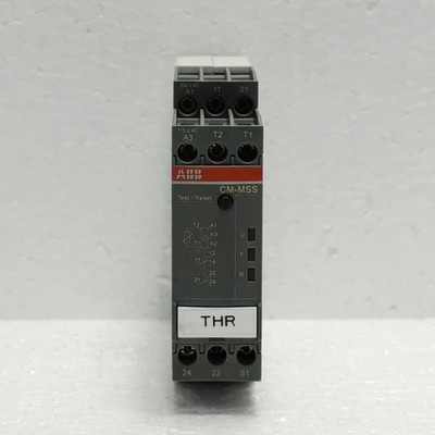 ABB CM-MSS.33S Thermistor Motor Protection Relay 1SVR730712R2200 | Used