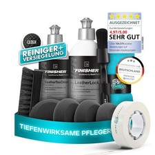 The Finisher by Koch Chemie LeatherTexClean & LeatherLock Lederpflege Set 10tlg.