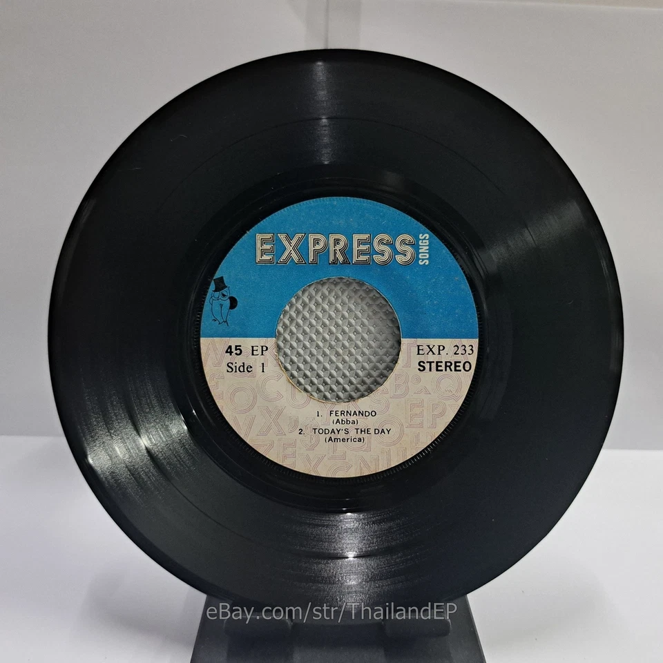 ABBA /AMERICA /FOGHAT /BROTHERWOOD OF MAN THAILAND EP 45 THAI - Image 3 of 4