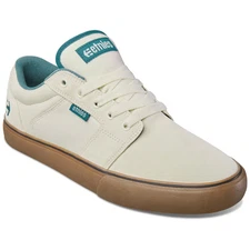 ETNIES BARGE LS SKATE SHOES NEW MEN'S SIZE 8 WHITE/BLUE/GUM