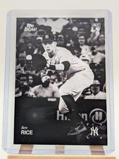 2025 Topps Black & White Ben Rice 19 RC New York Yankees
