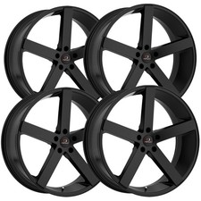 Set Of 4 Cavallo Clv-5 22x9 5x112 35mm Gloss Black Wheels Rims 22 Inch Set Of 4 Cavallo Clv-5 22x9 5x112 35mm Gloss Black Wheels Rims 22 Inch