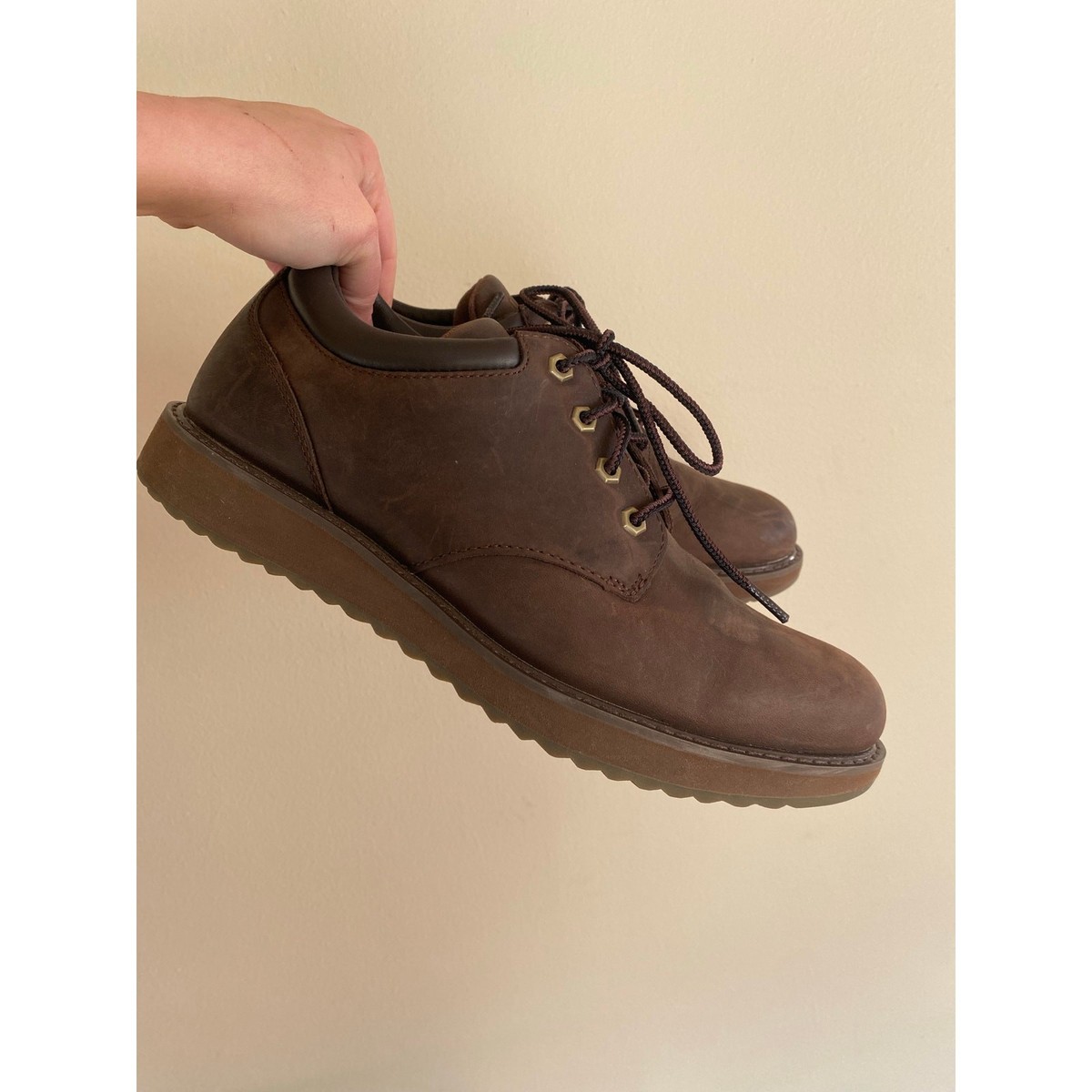 L.L. Bean Stonington Oxford Dress Shoes Round Plain Toe Deepest Brown Men\'s 10 M LL Bean Stonington Men main image 2