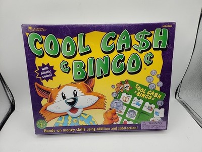 Bingo Game Cool Cash Bingo Learning Resources ages 7+ Home School New Sealed