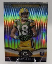2011 TOPPS PLATINUM #11 RANDALL COBB REFRACTOR ROOKIE RC GREEN BAY