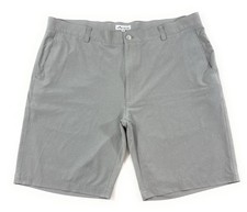 Peter Millar Crown Sport Shackleford Performance Hybrid Golf Short Size 38 Gray