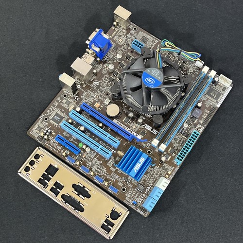 MOTHERBOARD/CPU/RAM COMBO: ASUS P8H67-M LX LGA 1155 + Intel i3 2120 + 4GB DDR3 - Picture 2 of 9