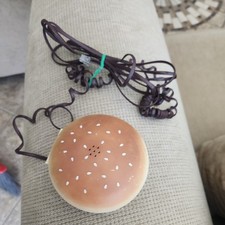 Vintage 80s 90s Hamburger Landline Prop Phone New without box