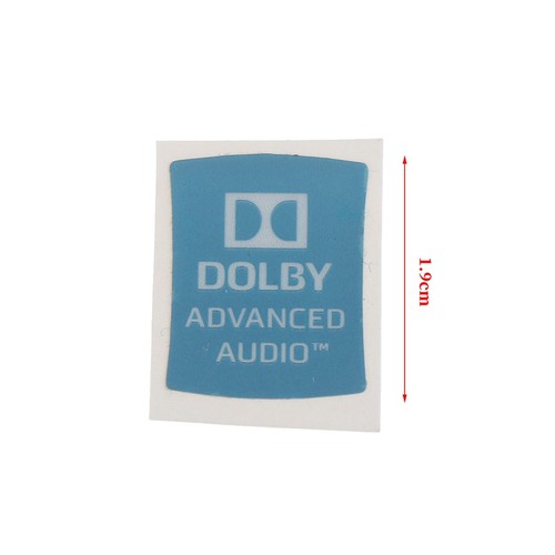 Dolby Surround Sound Labels Laptop --Aufkleber Desktop --Dekor DIY --Aufkleber - Bild 3 von 15